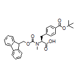 (S)-2-[Fmoc(methyl)amino]-3-[4-(tert-butoxycarbonyl)phenyl]propanoic Acid