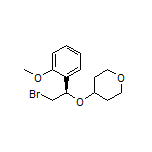 (R)-4-[2-Bromo-1-(2-methoxyphenyl)ethoxy]oxane