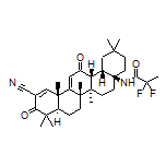 N-[(4aS,6aR,6bS,8aR,12aS,14aR,14bS)-11-Cyano-2,2,6a,6b,9,9,12a-heptamethyl-10,14-dioxo-1,2,3,4,4a,5,6,6a,6b,7,8,8a,9,10,12a,14,14a,14b-octadecahydropicen-4a-yl]-2,2-difluoropropanamide