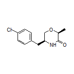 (2S,5S)-5-(4-Chlorobenzyl)-2-methylmorpholin-3-one