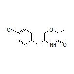 (2R,5R)-5-(4-Chlorobenzyl)-2-methylmorpholin-3-one