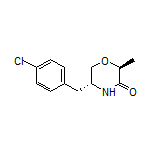 (2S,5R)-5-(4-Chlorobenzyl)-2-methylmorpholin-3-one