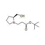 tert-Butyl (S)-3-[2-(Hydroxymethyl)-1-pyrrolidinyl]propanoate