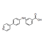 3-[[4-(4-Pyridyl)phenyl]amino]benzoic Acid