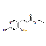 Ethyl (E)-3-(4-Amino-6-bromo-3-pyridyl)acrylate