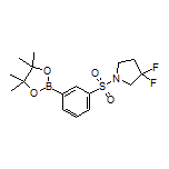 3-[(3,3-Difluoro-1-pyrrolidinyl)sulfonyl]phenylboronic Acid Pinacol Ester