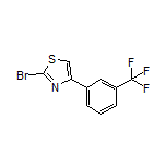 2-Bromo-4-[3-(trifluoromethyl)phenyl]thiazole