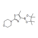 5-Methyl-2-morpholinothiazole-4-boronic Acid Pinacol Ester