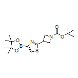 2-(1-Boc-3-azetidinyl)thiazole-4-boronic Acid Pinacol Ester