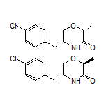 (2R,5R)-5-(4-Chlorobenzyl)-2-methylmorpholin-3-one compound with (2S,5R)-5-(4-Chlorobenzyl)-2-methylmorpholin-3-one