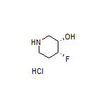 (3S,4R)-4-Fluoropiperidin-3-ol Hydrochloride