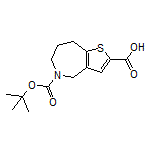 5-Boc-5,6,7,8-tetrahydro-4H-thieno[3,2-c]azepine-2-carboxylic Acid