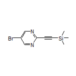 5-Bromo-2-[(trimethylsilyl)ethynyl]pyrimidine