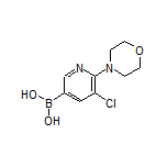 5-Chloro-6-morpholinopyridine-3-boronic Acid