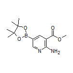 6-Amino-5-(methoxycarbonyl)pyridine-3-boronic Acid Pinacol Ester