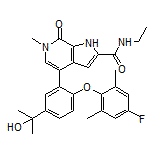 N-Ethyl-4-[2-(4-fluoro-2,6-dimethylphenoxy)-5-(2-hydroxy-2-propyl)phenyl]-6-methyl-7-oxo-6,7-dihydro-6-azaindole-2-carboxamide