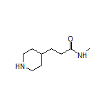 N-Methyl-3-(4-piperidyl)propanamide