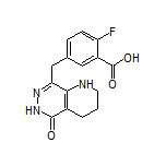 2-Fluoro-5-[(5-oxo-1,2,3,4,5,6-hexahydropyrido[2,3-d]pyridazin-8-yl)methyl]benzoic Acid