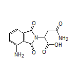 4-Amino-2-(4-amino-1,3-dioxo-2-isoindolinyl)-4-oxobutanoic Acid