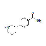 4-(3-Piperidyl)benzamide