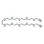 Bis-propargyl-PEG9