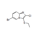 6-Bromo-2-chloro-3-(ethylthio)imidazo[1,2-a]pyridine