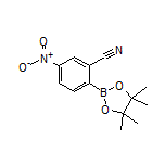 2-Cyano-4-nitrophenylboronic Acid Pinacol Ester