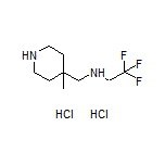 2,2,2-Trifluoro-N-[(4-methyl-4-piperidyl)methyl]ethanamine Dihydrochloride