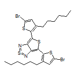 4,6-Bis(5-bromo-3-hexyl-2-thienyl)thieno[3,4-c]1,2,5-thiadiazole