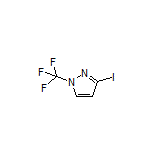 3-Iodo-1-(trifluoromethyl)pyrazole