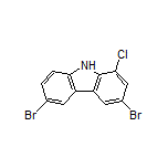 3,6-Dibromo-1-chloro-9H-carbazole