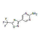 2-Amino-5-[5-(trifluoromethyl)-1,2,4-oxadiazol-3-yl]pyrimidine