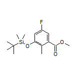 Methyl 3-[(tert-Butyldimethylsilyl)oxy]-5-fluoro-2-methylbenzoate