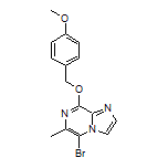 5-Bromo-8-[(4-methoxybenzyl)oxy]-6-methylimidazo[1,2-a]pyrazine