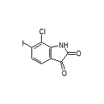 7-Chloro-6-iodoisatin