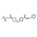 Methyl 4-Oxo-4-[4-[4-(phenethylcarbamoyl)phenoxy]-1-piperidyl]butanoate