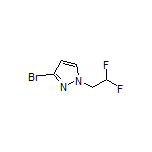 3-Bromo-1-(2,2-difluoroethyl)pyrazole