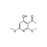 1-(4-Hydroxy-2,6-dimethoxypyridin-3-yl)ethanone