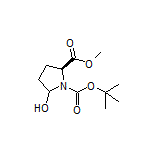 Methyl (2S)-1-Boc-5-hydroxypyrrolidine-2-carboxylate