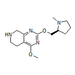 (S)-4-Methoxy-2-[(1-methyl-2-pyrrolidinyl)methoxy]-5,6,7,8-tetrahydropyrido[3,4-d]pyrimidine