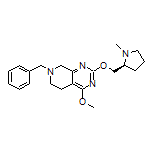 (S)-7-Benzyl-4-methoxy-2-[(1-methyl-2-pyrrolidinyl)methoxy]-5,6,7,8-tetrahydropyrido[3,4-d]pyrimidine