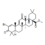 Methyl (4aS,6aR,6bS,8aR,12aR,14aR,14bS)-11-Bromo-2,2,6a,6b,9,9,12a-heptamethyl-10,14-dioxo-1,2,3,4,4a,5,6,6a,6b,7,8,8a,9,10,12a,14,14a,14b-octadecahydropicene-4a-carboxylate