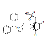 1-Benzhydryl-2-methylazetidine [(1R,4S)-7,7-Dimethyl-2-oxobicyclo[2.2.1]heptan-1-yl]methanesulfonate