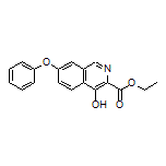 Ethyl 4-Hydroxy-7-phenoxyisoquinoline-3-carboxylate