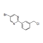 5-Bromo-2-[3-(chloromethyl)phenyl]pyrimidine