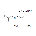 cis-N1-(2,2-Difluoroethyl)-1,4-cyclohexanediamine Dihydrochloride