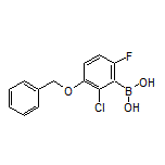3-(Benzyloxy)-2-chloro-6-fluorophenylboronic Acid
