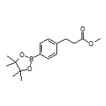 4-(3-Methoxy-3-oxopropyl)phenylboronic Acid Pinacol Ester