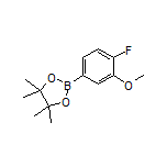 4-Fluoro-3-methoxyphenylboronic Acid Pinacol Ester