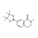 2-Methyl-1-oxo-1,2,3,4-tetrahydroisoquinoline-7-boronic Acid Pinacol Ester